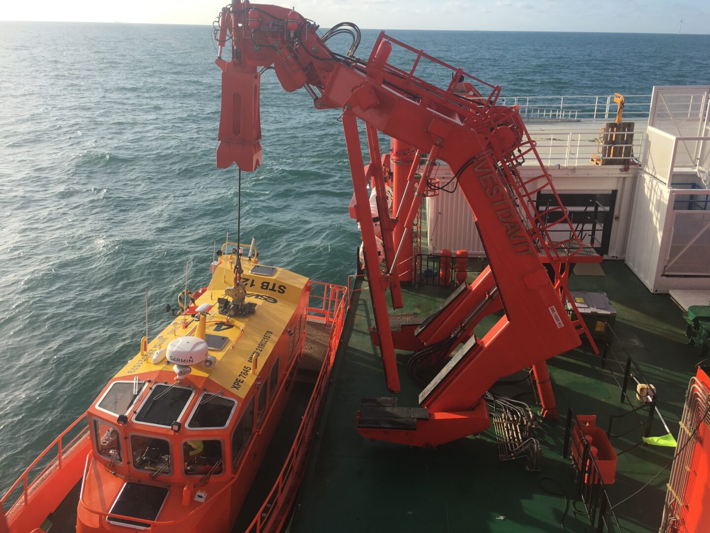 Image of PAP davit