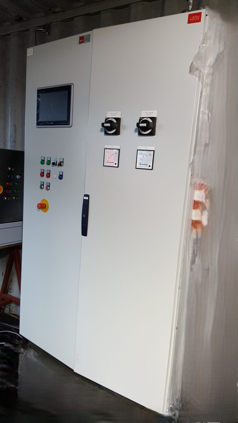 Image of Programmable Logic Controller (PLC) for davit system